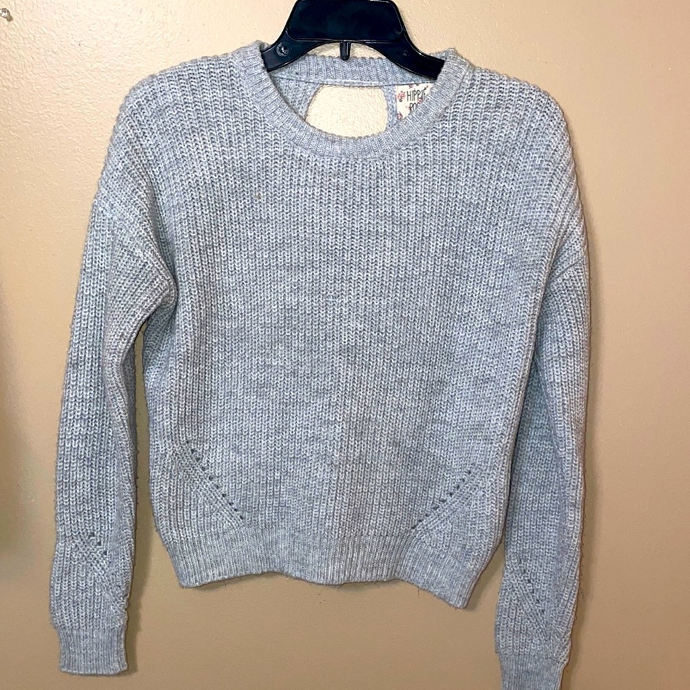 Grey Knit Sweater